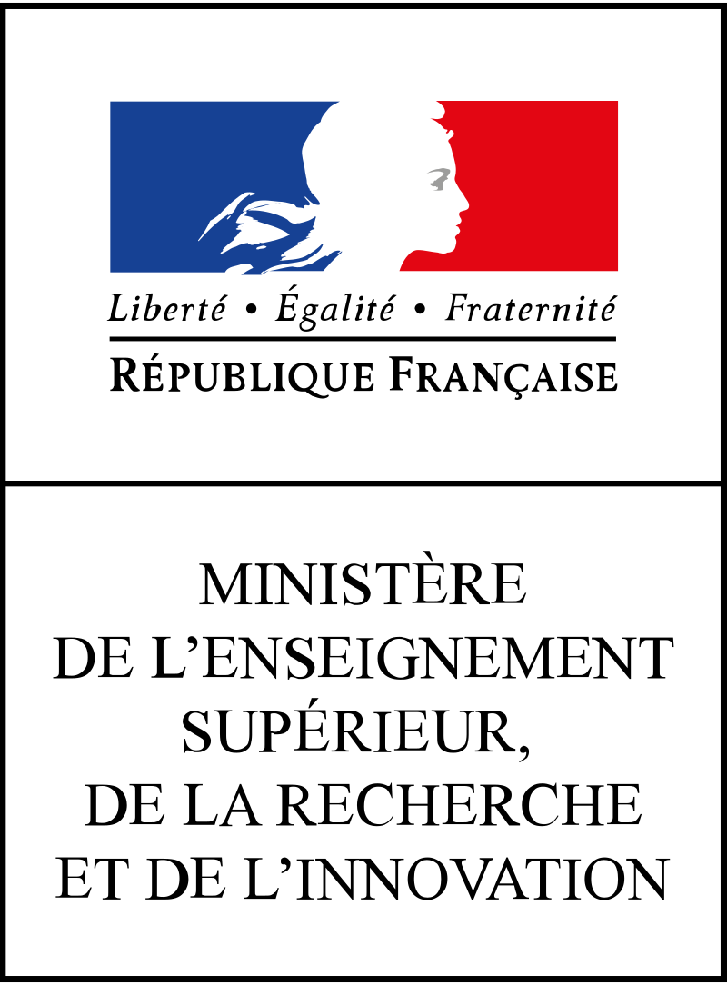 ancien logo du ministère de l'enseignement supérieur, de la recherche et de l'innovation